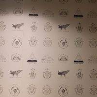 Wallpaper at Unity Diner in East London