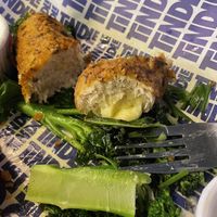 Chicken Kiev  at Unity Diner in East London