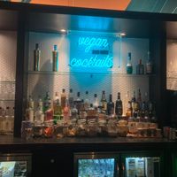 Vegan cocktails at Unity Diner in East London