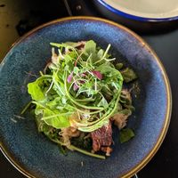 Bacon with Sauerkraut at Unity Diner in East London