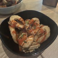 Calamari  at Unity Diner in East London