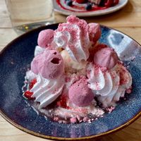 Eton mess  at Unity Diner in East London