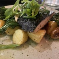 Cod fillet  at Unity Diner in East London