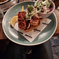 Tempeh ribs at Unity Diner in East London