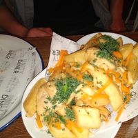 Cheezy fries at Unity Diner in East London