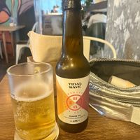 Tasty beer   at Unity Diner in East London