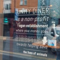  at Unity Diner in East London