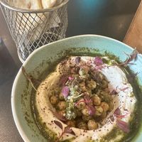 Whipped feta. Was delicious… the chickpeas were amazing!  at Unity Diner in East London
