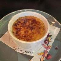 Crème brûlée  at Unity Diner in East London