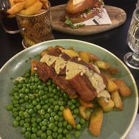 Vegan Steak   at Unity Diner in East London