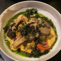 Seared Oyster Mushrooms #Veganuary at Unity Diner in East London