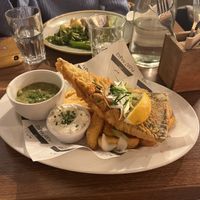 Tofish and chips #Veganuary at Unity Diner in East London