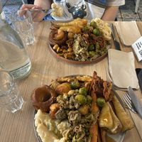 New sunday roast option!  at Unity Diner in East London