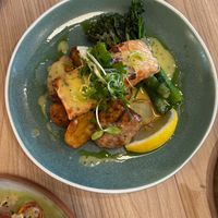 3D printed salmon at Unity Diner in East London