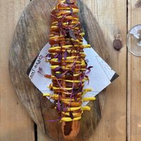 New York Style Dog  at Unity Diner in East London