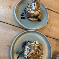 Golden Dubai Chocolate Dream  at Unity Diner in East London