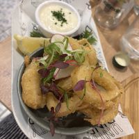 Calamarii  at Unity Diner in East London