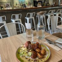   at Unity Diner in East London