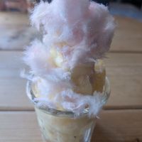 Tropical fireworks sundae at Unity Diner in East London