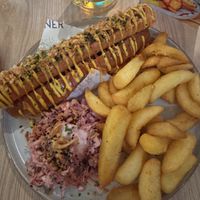 New York Hot Dog  at Unity Diner in East London