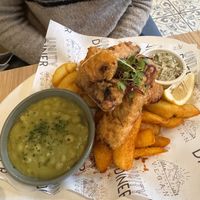 No Fish and Chips  at Unity Diner in East London