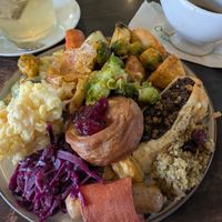 Christmas Sunday roast at Unity Diner in East London
