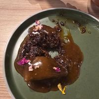 Sticky Toffee Pud at Unity Diner in East London
