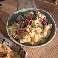 Mac and cheese at Unity Diner in East London