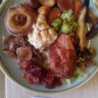 Sunday carvery at Unity Diner in East London