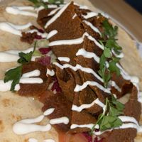 Doner kebab  at Unity Diner in East London