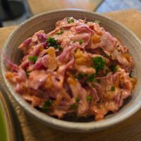 Coleslaw at Unity Diner in East London