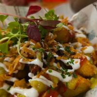 Loaded fries at Unity Diner in East London