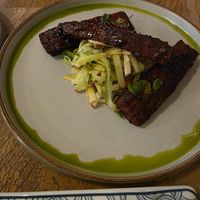 Sticky ribs at Unity Diner in East London