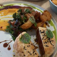 steak wellington  at Unity Diner in East London