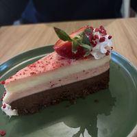 cheesecake  at Unity Diner in East London
