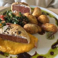 Beef wellington   at Unity Diner in East London