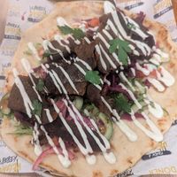 Classic doner at Unity Diner in East London