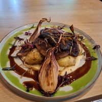 Lion's mane steak  😋 at Unity Diner in East London