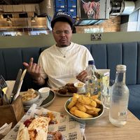   at Unity Diner in East London