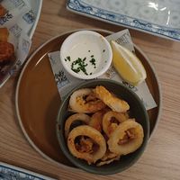 Calamari at Unity Diner in East London