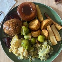 Cashew Sage Sunday Roast at Unity Diner in East London