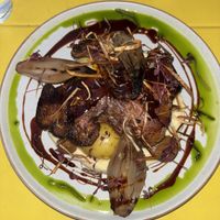 Lions mane steak  at Unity Diner in East London