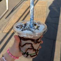 Chocolate Oreo Crunch Shake at Unity Diner in East London
