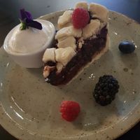 Cherry pie at Unity Diner in East London