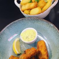 Tofish Bites and chips at Unity Diner in East London