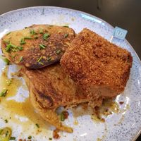 Chikken pancake brunch at Unity Diner in East London