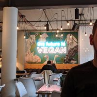 Artwork at Unity Diner in East London