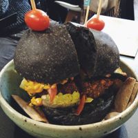 The Surge Burger at Unity Diner in East London