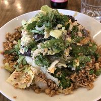 “Chikken” caesar was so filling and tasty .. love this . at Unity Diner in East London