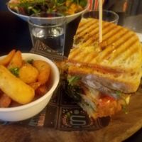 Club sandwich at Unity Diner in East London